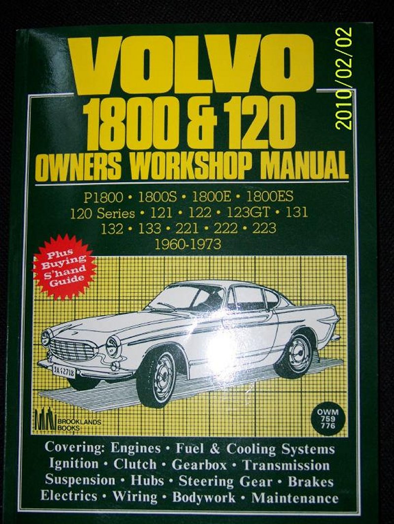 Volvo P1800 Books
