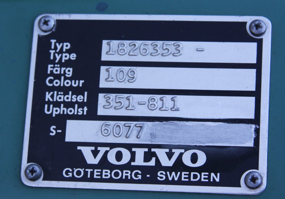 Volvo P1800E 1972