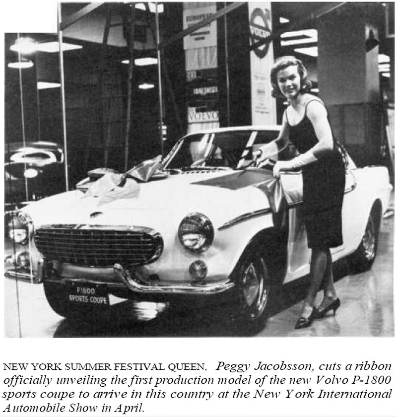 Volvo p1800 1961 1963 jensen built