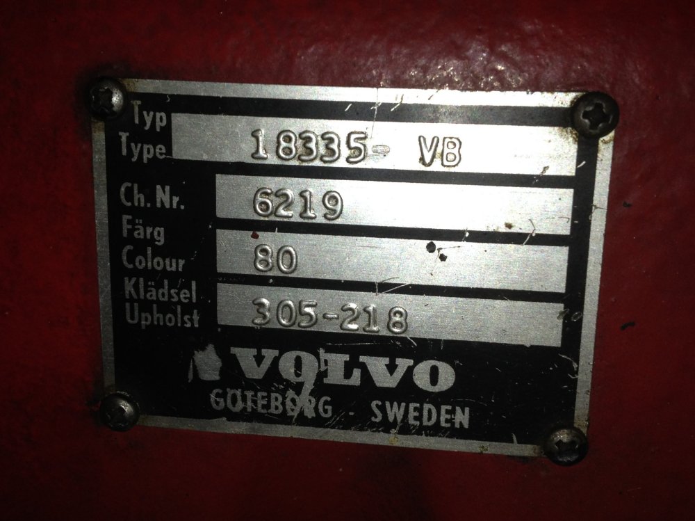 Volvo 1800S 1963