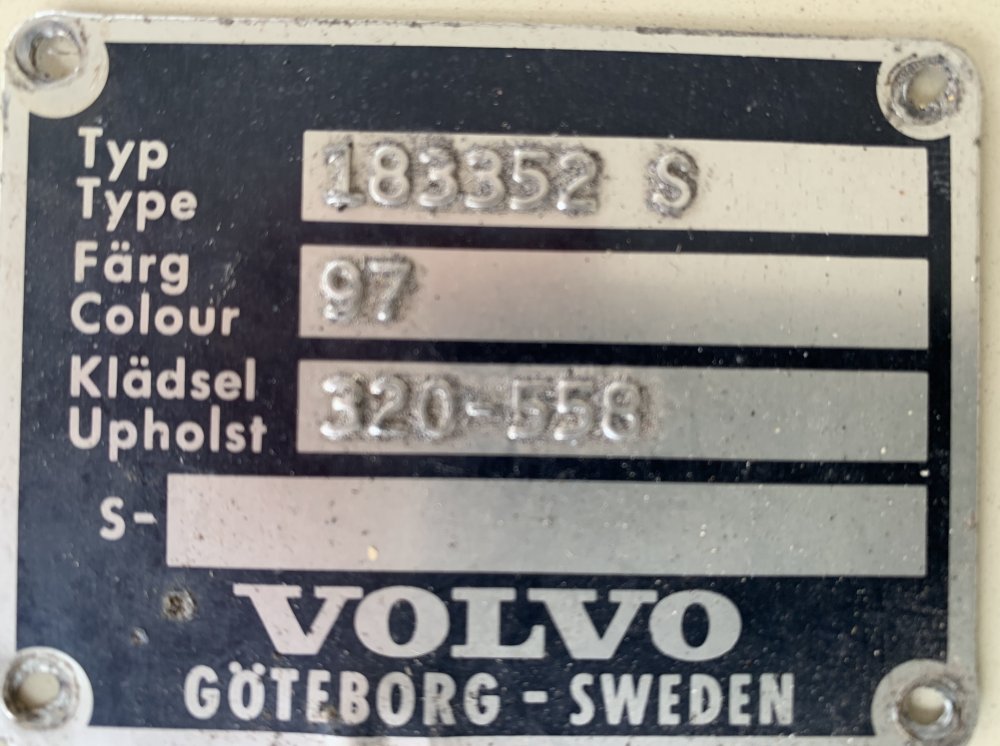 Volvo P1800S 1969