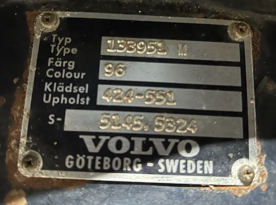 Volvo Amazon 123GT 1967
