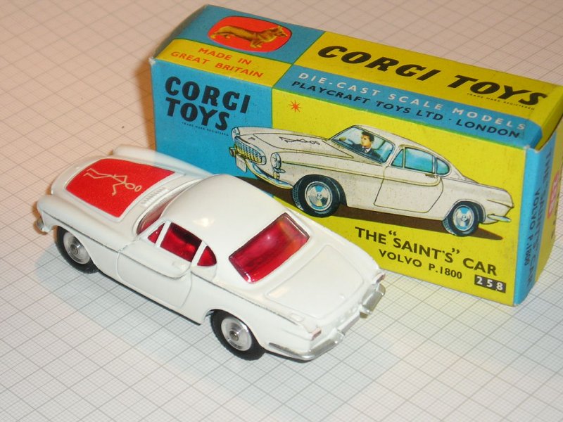 volvo p1800 corgi toys