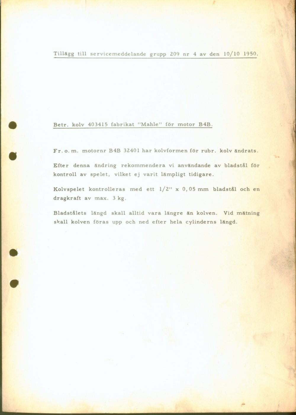 Verkstadsmeddelande/Work shop bulletins and Servicemeddelanden/Service bulletins for the following models: Volvo P1800, Volvo P1800S, Volvo P1800E, Volvo P1800ES, Volvo PV,Volvo PV 444, Volvo PV 544, Volvo Amazon, Volvo 120, Volvo 130, Volvo 220, Volvo 140 , Volvo 240, Volvo 164, Volvo 264 