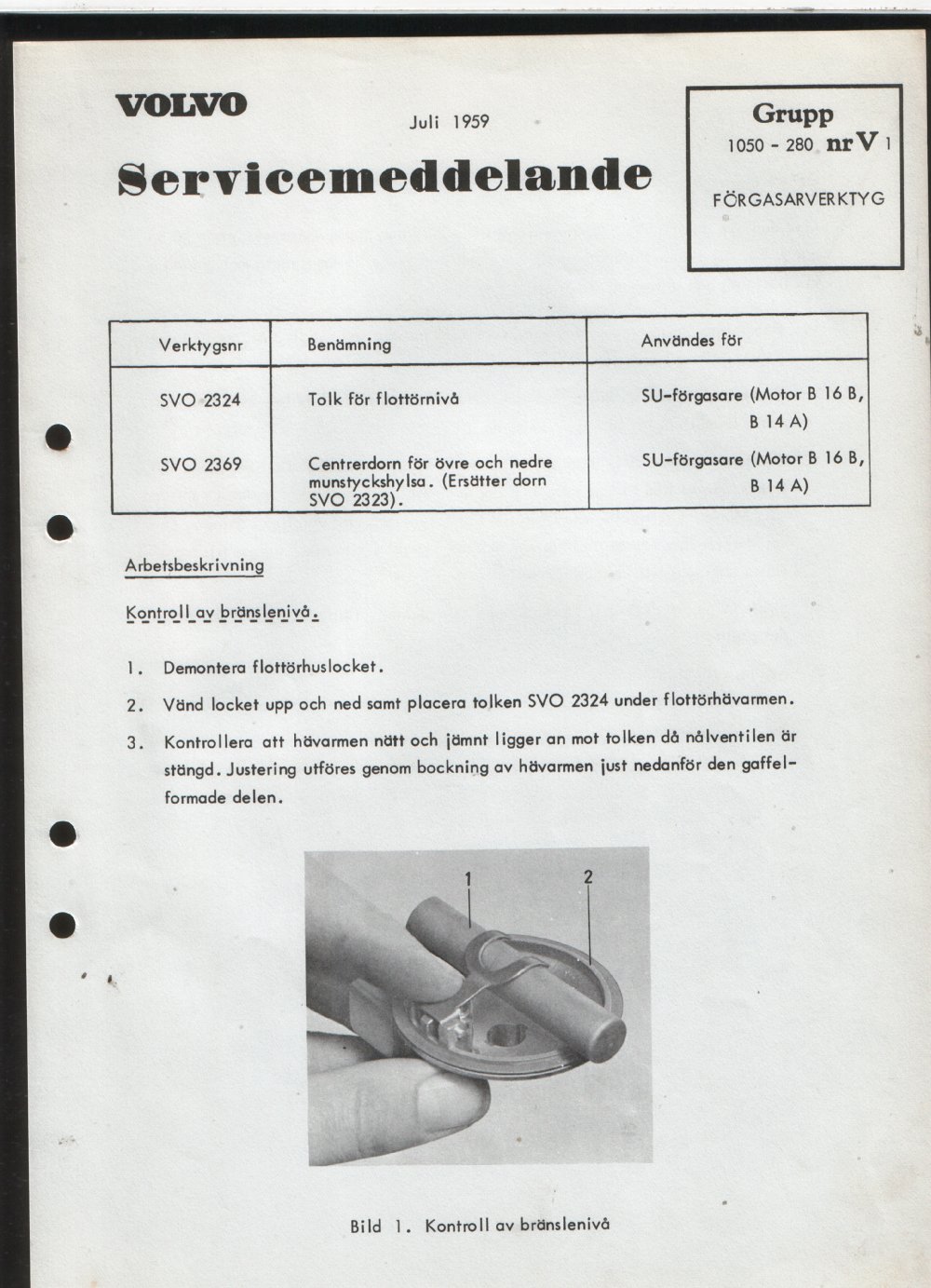 Verkstadsmeddelande/Work shop bulletins and Servicemeddelanden/Service bulletins for the following models: Volvo P1800, Volvo P1800S, Volvo P1800E, Volvo P1800ES, Volvo PV,Volvo PV 444, Volvo PV 544, Volvo Amazon, Volvo 120, Volvo 130, Volvo 220, Volvo 140 , Volvo 240, Volvo 164, Volvo 264 