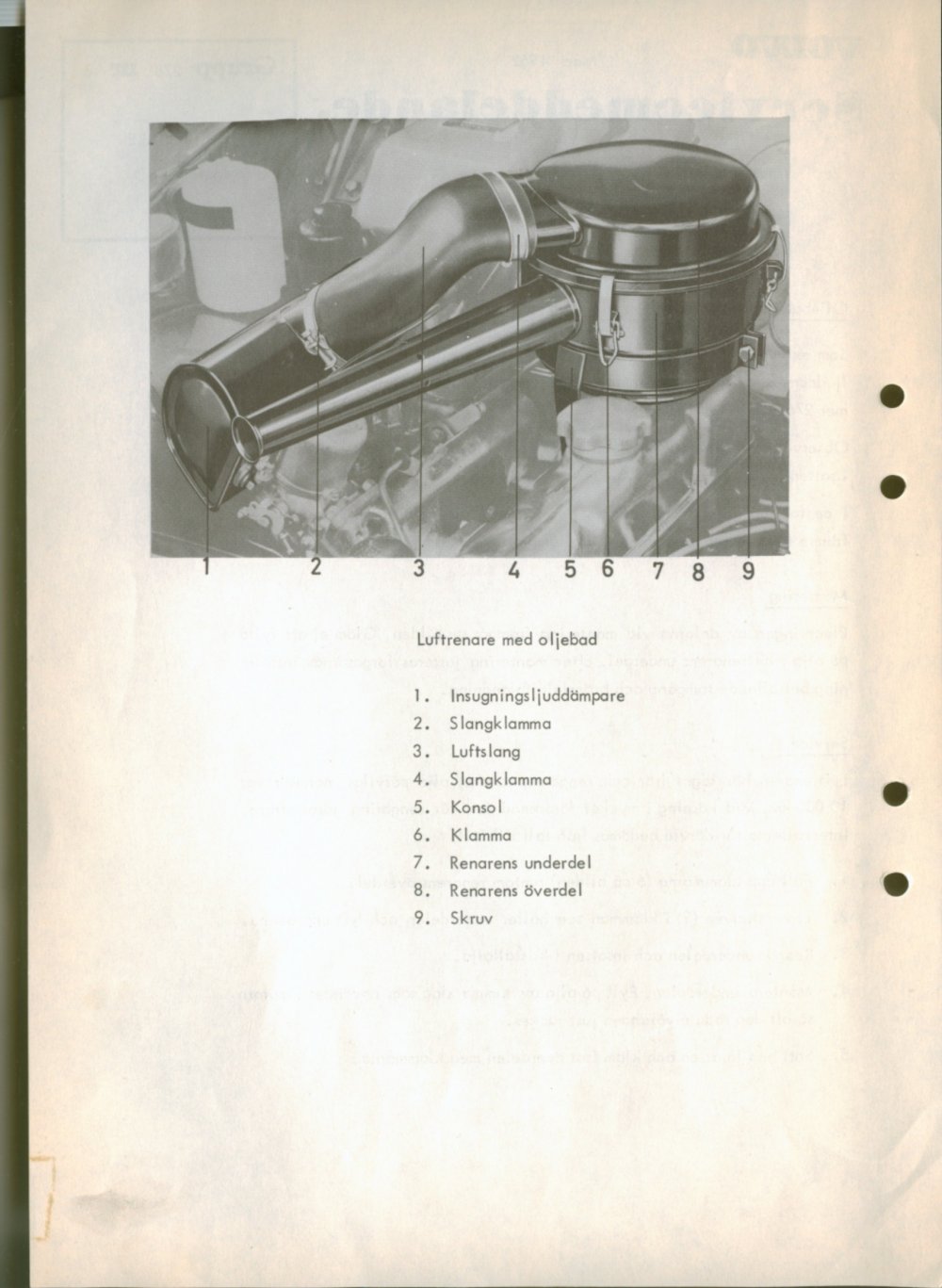 Verkstadsmeddelande/Work shop bulletins and Servicemeddelanden/Service bulletins for the following models: Volvo P1800, Volvo P1800S, Volvo P1800E, Volvo P1800ES, Volvo PV,Volvo PV 444, Volvo PV 544, Volvo Amazon, Volvo 120, Volvo 130, Volvo 220, Volvo 140 , Volvo 240, Volvo 164, Volvo 264 