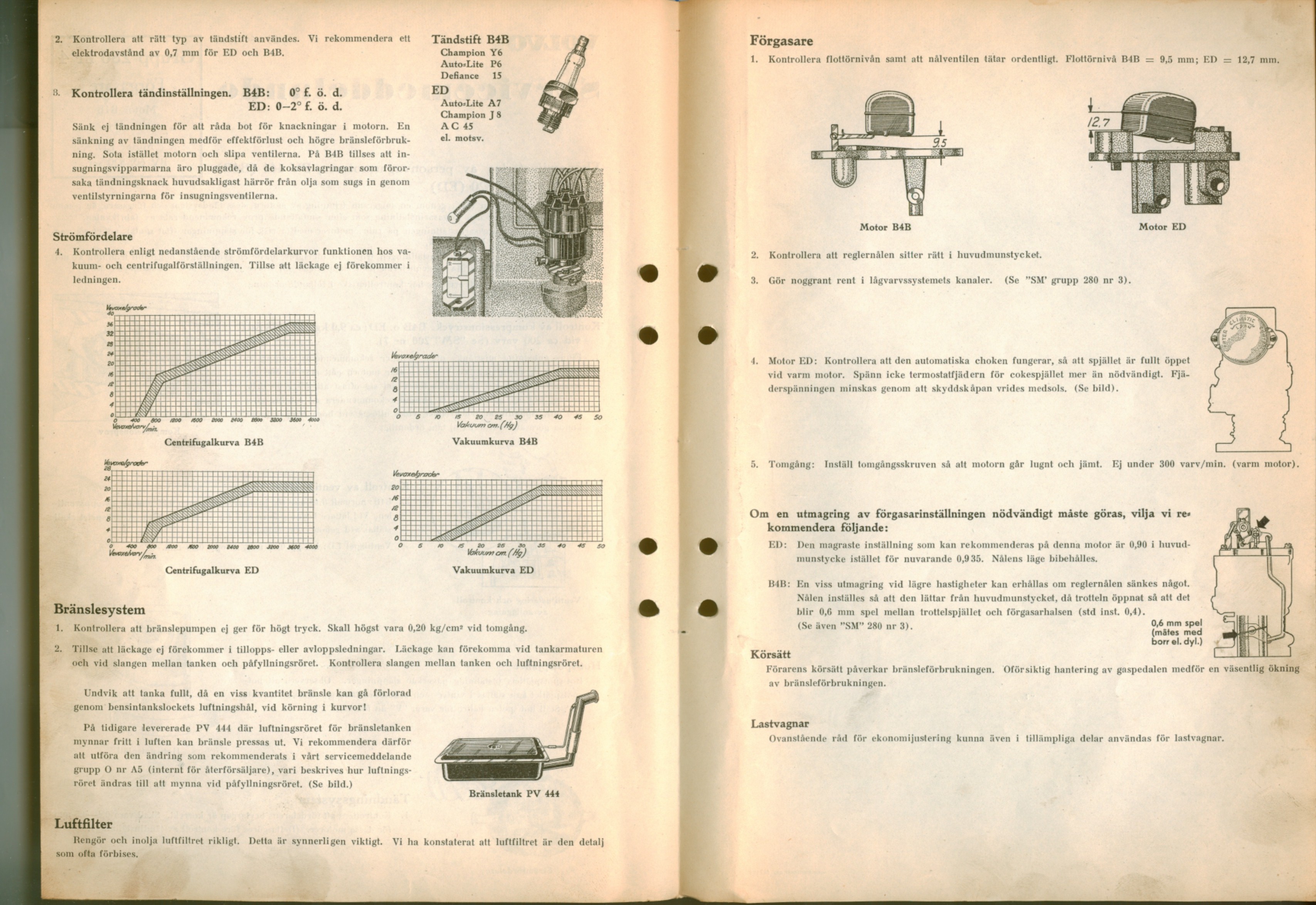 Verkstadsmeddelande/Work shop bulletins and Servicemeddelanden/Service bulletins for the following models: Volvo P1800, Volvo P1800S, Volvo P1800E, Volvo P1800ES, Volvo PV,Volvo PV 444, Volvo PV 544, Volvo Amazon, Volvo 120, Volvo 130, Volvo 220, Volvo 140 , Volvo 240, Volvo 164, Volvo 264 