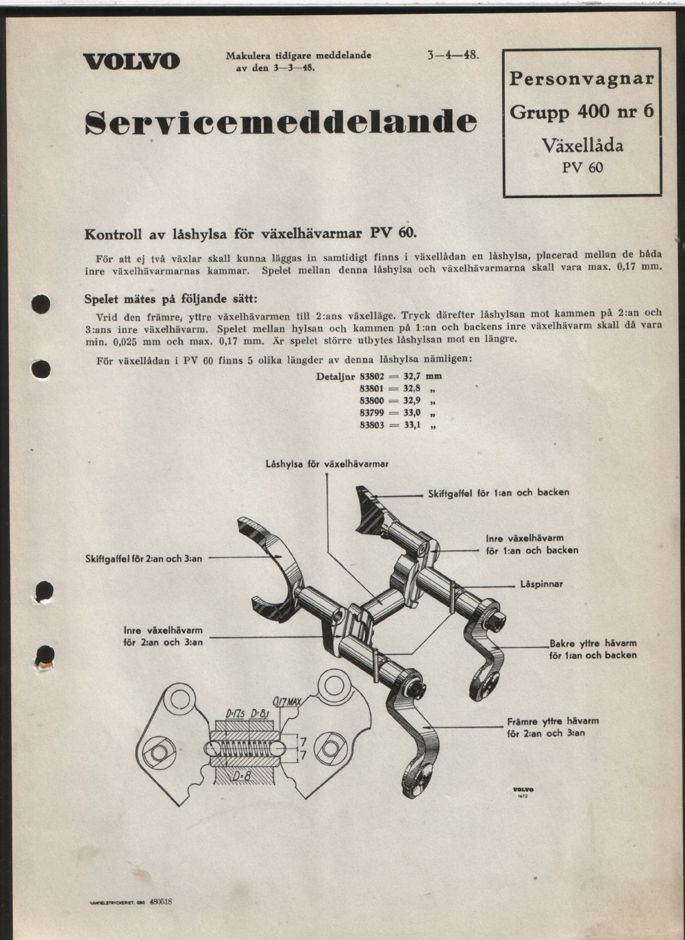Verkstadsmeddelande/Work shop bulletins and Servicemeddelanden/Service bulletins for the following models: Volvo P1800, Volvo P1800S, Volvo P1800E, Volvo P1800ES, Volvo PV,Volvo PV 444, Volvo PV 544, Volvo Amazon, Volvo 120, Volvo 130, Volvo 220, Volvo 140 , Volvo 240, Volvo 164, Volvo 264 