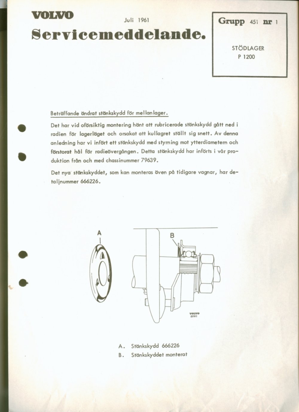 Verkstadsmeddelande/Work shop bulletins and Servicemeddelanden/Service bulletins for the following models: Volvo P1800, Volvo P1800S, Volvo P1800E, Volvo P1800ES, Volvo PV,Volvo PV 444, Volvo PV 544, Volvo Amazon, Volvo 120, Volvo 130, Volvo 220, Volvo 140 , Volvo 240, Volvo 164, Volvo 264 