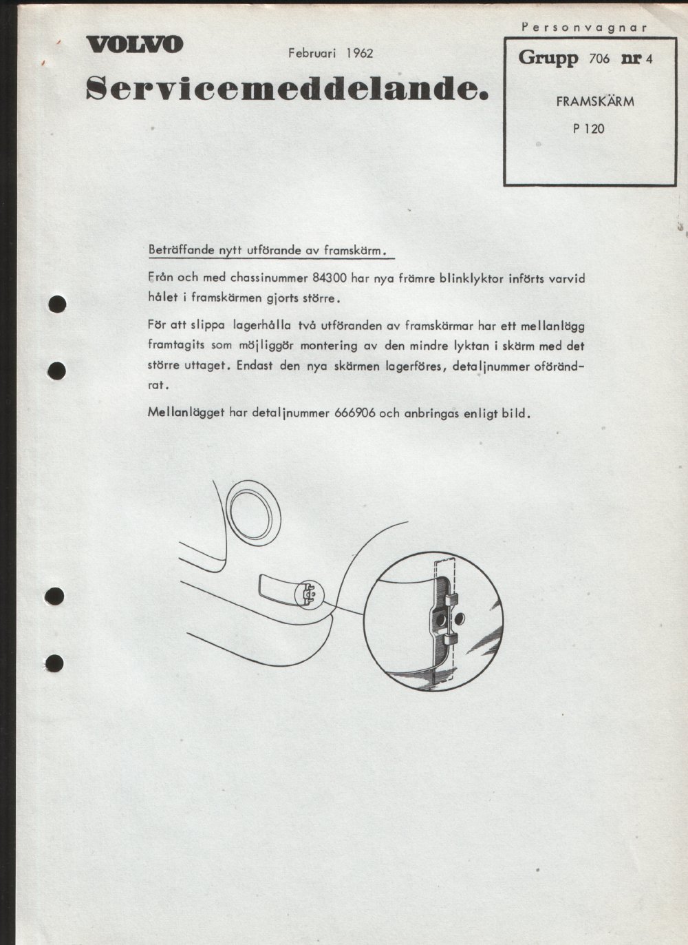 Verkstadsmeddelande/Work shop bulletins and Servicemeddelanden/Service bulletins for the following models: Volvo P1800, Volvo P1800S, Volvo P1800E, Volvo P1800ES, Volvo PV,Volvo PV 444, Volvo PV 544, Volvo Amazon, Volvo 120, Volvo 130, Volvo 220, Volvo 140 , Volvo 240, Volvo 164, Volvo 264 