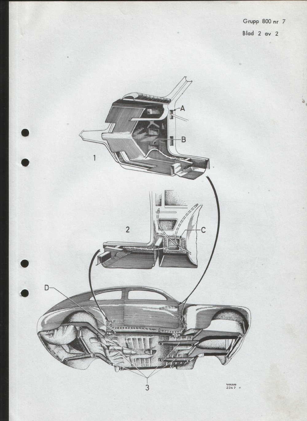 Verkstadsmeddelande/Work shop bulletins and Servicemeddelanden/Service bulletins for the following models: Volvo P1800, Volvo P1800S, Volvo P1800E, Volvo P1800ES, Volvo PV,Volvo PV 444, Volvo PV 544, Volvo Amazon, Volvo 120, Volvo 130, Volvo 220, Volvo 140 , Volvo 240, Volvo 164, Volvo 264 