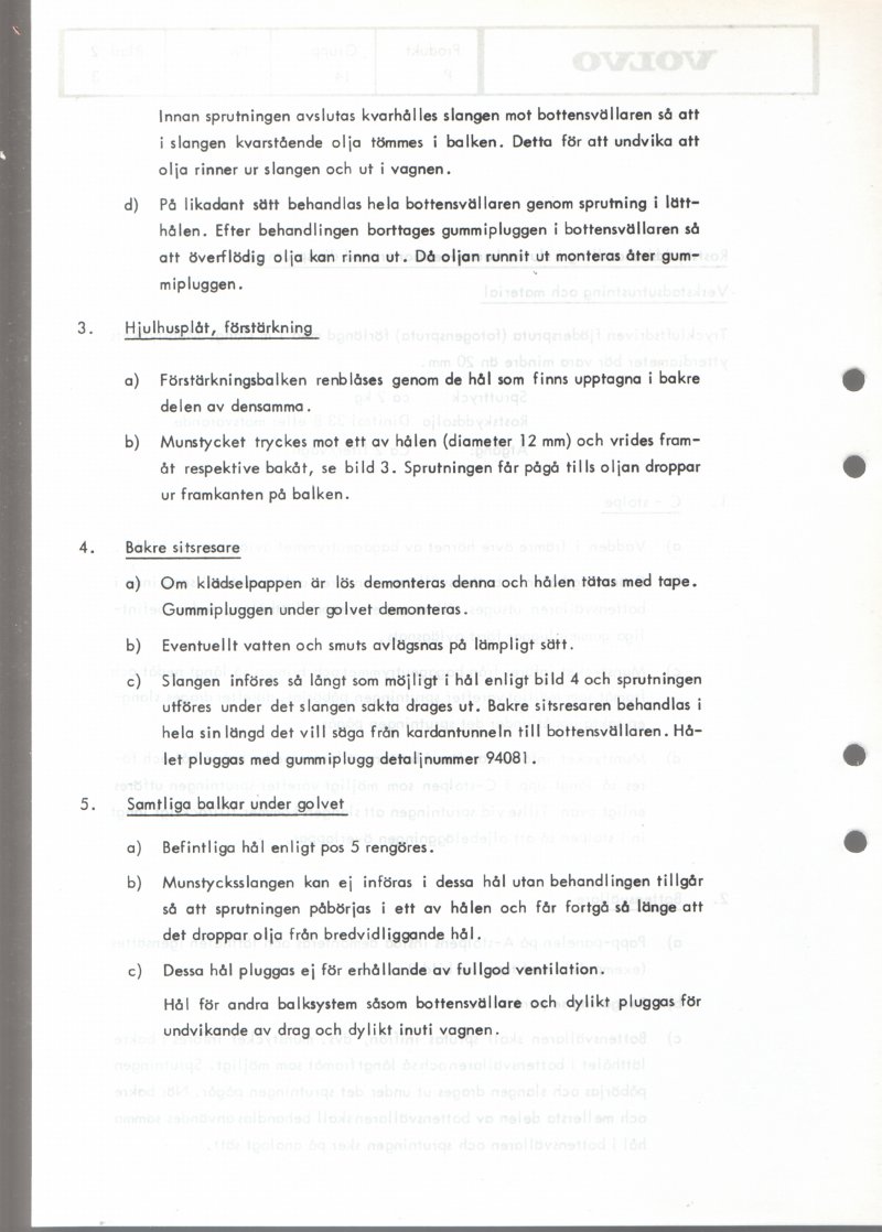 Verkstadsmeddelande/Work shop bulletins and Servicemeddelanden/Service bulletins for the following models: Volvo P1800, Volvo P1800S, Volvo P1800E, Volvo P1800ES, Volvo PV,Volvo PV 444, Volvo PV 544, Volvo Amazon, Volvo 120, Volvo 130, Volvo 220, Volvo 140 , Volvo 240, Volvo 164, Volvo 264 