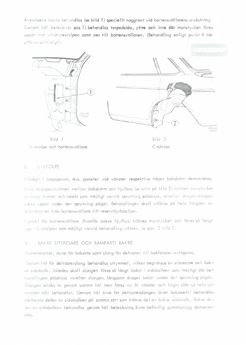 Verkstadsmeddelande/Work shop bulletins and Servicemeddelanden/Service bulletins for the following models: Volvo P1800, Volvo P1800S, Volvo P1800E, Volvo P1800ES, Volvo PV,Volvo PV 444, Volvo PV 544, Volvo Amazon, Volvo 120, Volvo 130, Volvo 220, Volvo 140 , Volvo 240, Volvo 164, Volvo 264 