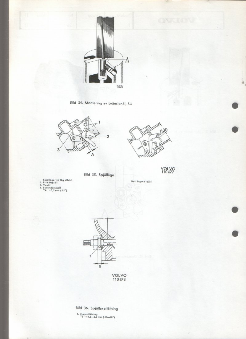 Verkstadsmeddelande/Work shop bulletins and Servicemeddelanden/Service bulletins for the following models: Volvo P1800, Volvo P1800S, Volvo P1800E, Volvo P1800ES, Volvo PV,Volvo PV 444, Volvo PV 544, Volvo Amazon, Volvo 120, Volvo 130, Volvo 220, Volvo 140 , Volvo 240, Volvo 164, Volvo 264