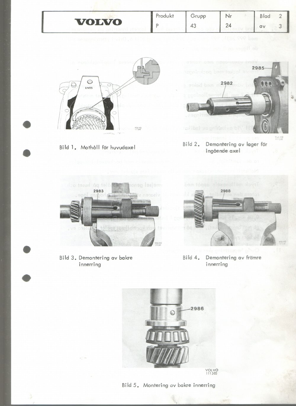 Verkstadsmeddelande/Work shop bulletins and Servicemeddelanden/Service bulletins for the following models: Volvo P1800, Volvo P1800S, Volvo P1800E, Volvo P1800ES, Volvo PV,Volvo PV 444, Volvo PV 544, Volvo Amazon, Volvo 120, Volvo 130, Volvo 220, Volvo 140 , Volvo 240, Volvo 164, Volvo 264 