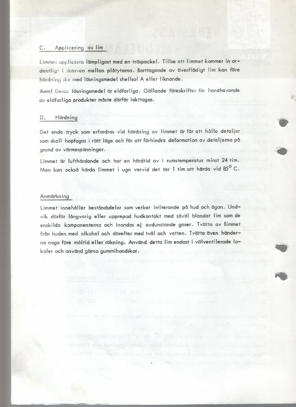 Verkstadsmeddelande/Work shop bulletins and Servicemeddelanden/Service bulletins for the following models: Volvo P1800, Volvo P1800S, Volvo P1800E, Volvo P1800ES, Volvo PV,Volvo PV 444, Volvo PV 544, Volvo Amazon, Volvo 120, Volvo 130, Volvo 220, Volvo 140 , Volvo 240, Volvo 164, Volvo 264 