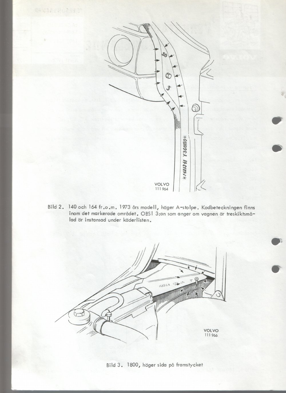 Verkstadsmeddelande/Work shop bulletins and Servicemeddelanden/Service bulletins for the following models: Volvo P1800, Volvo P1800S, Volvo P1800E, Volvo P1800ES, Volvo PV,Volvo PV 444, Volvo PV 544, Volvo Amazon, Volvo 120, Volvo 130, Volvo 220, Volvo 140 , Volvo 240, Volvo 164, Volvo 264 
