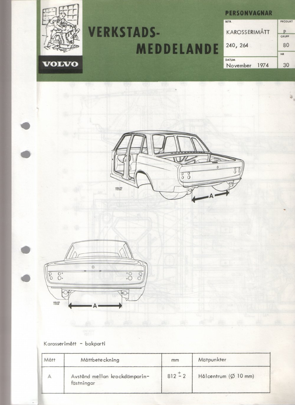 Verkstadsmeddelande/Work shop bulletins and Servicemeddelanden/Service bulletins for the following models: Volvo P1800, Volvo P1800S, Volvo P1800E, Volvo P1800ES, Volvo PV,Volvo PV 444, Volvo PV 544, Volvo Amazon, Volvo 120, Volvo 130, Volvo 220, Volvo 140 , Volvo 240, Volvo 164, Volvo 264 