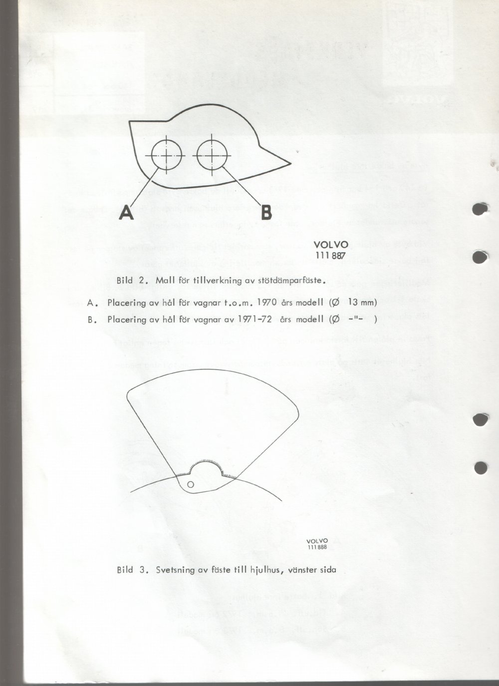 Verkstadsmeddelande/Work shop bulletins and Servicemeddelanden/Service bulletins for the following models: Volvo P1800, Volvo P1800S, Volvo P1800E, Volvo P1800ES, Volvo PV,Volvo PV 444, Volvo PV 544, Volvo Amazon, Volvo 120, Volvo 130, Volvo 220, Volvo 140 , Volvo 240, Volvo 164, Volvo 264 