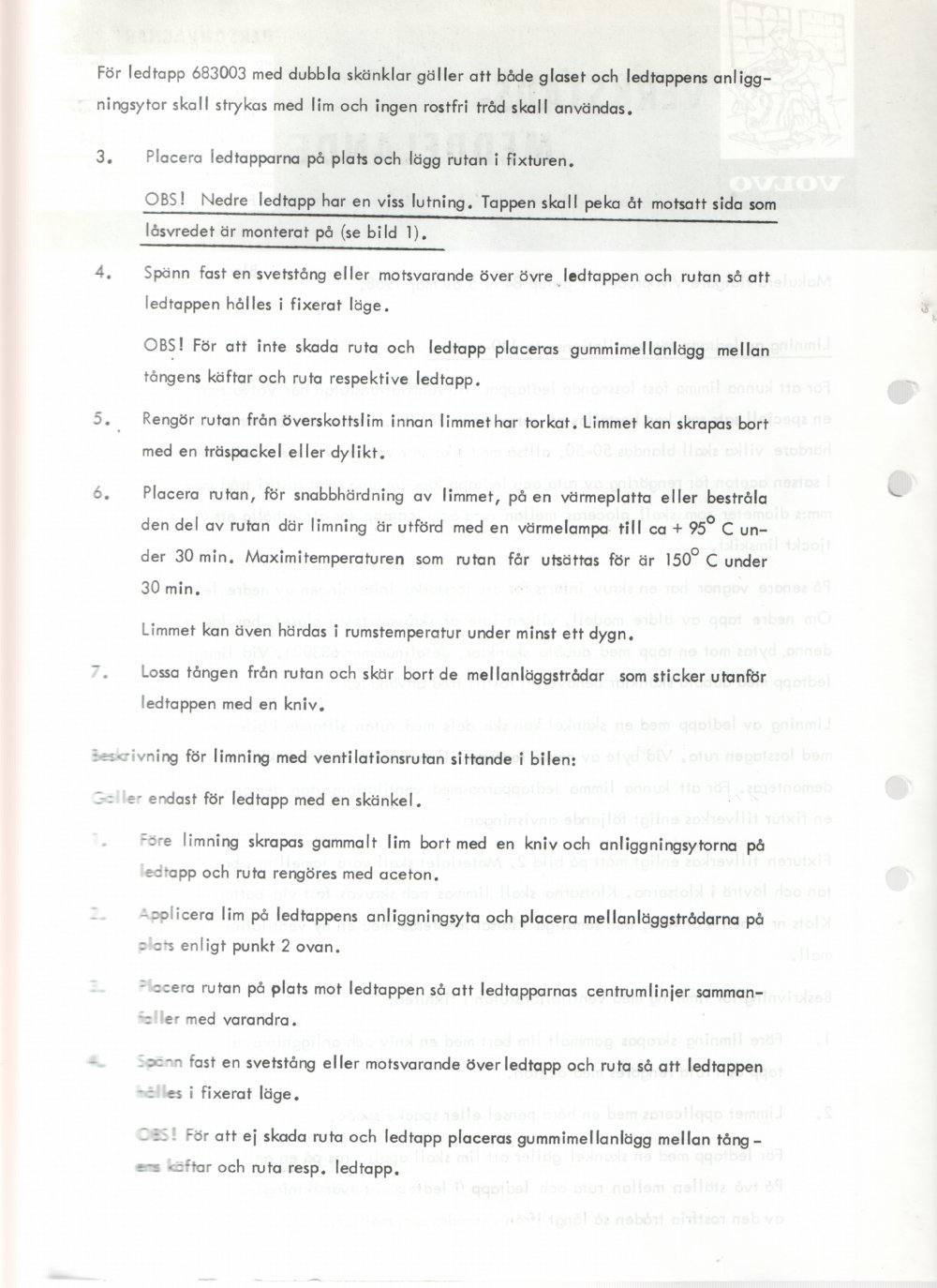 Verkstadsmeddelande/Work shop bulletins and Servicemeddelanden/Service bulletins for the following models: Volvo P1800, Volvo P1800S, Volvo P1800E, Volvo P1800ES, Volvo PV,Volvo PV 444, Volvo PV 544, Volvo Amazon, Volvo 120, Volvo 130, Volvo 220, Volvo 140 , Volvo 240, Volvo 164, Volvo 264 