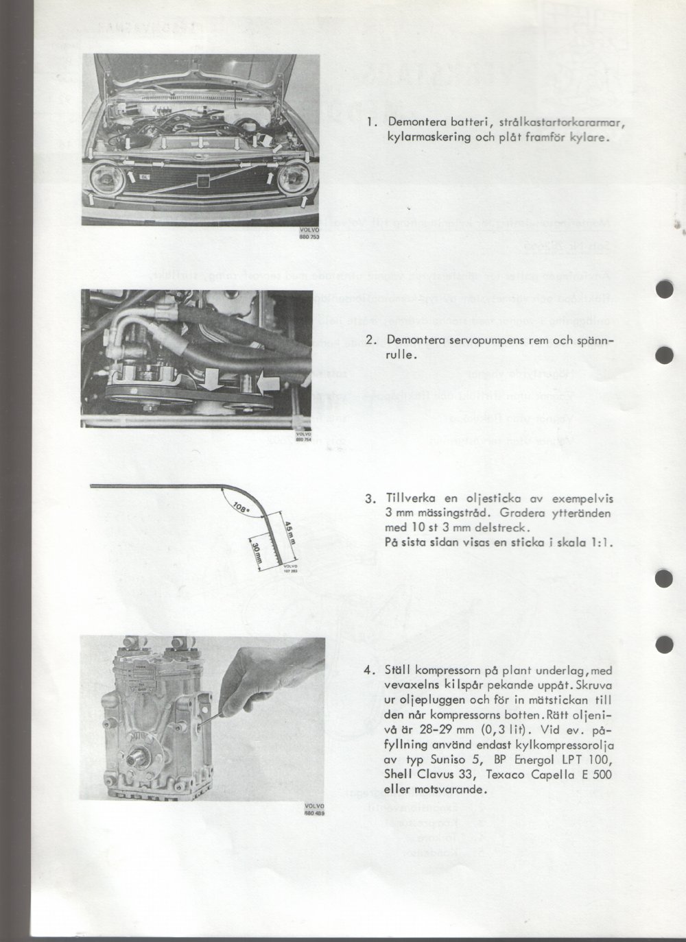 Verkstadsmeddelande/Work shop bulletins and Servicemeddelanden/Service bulletins for the following models: Volvo P1800, Volvo P1800S, Volvo P1800E, Volvo P1800ES, Volvo PV,Volvo PV 444, Volvo PV 544, Volvo Amazon, Volvo 120, Volvo 130, Volvo 220, Volvo 140 , Volvo 240, Volvo 164, Volvo 264 