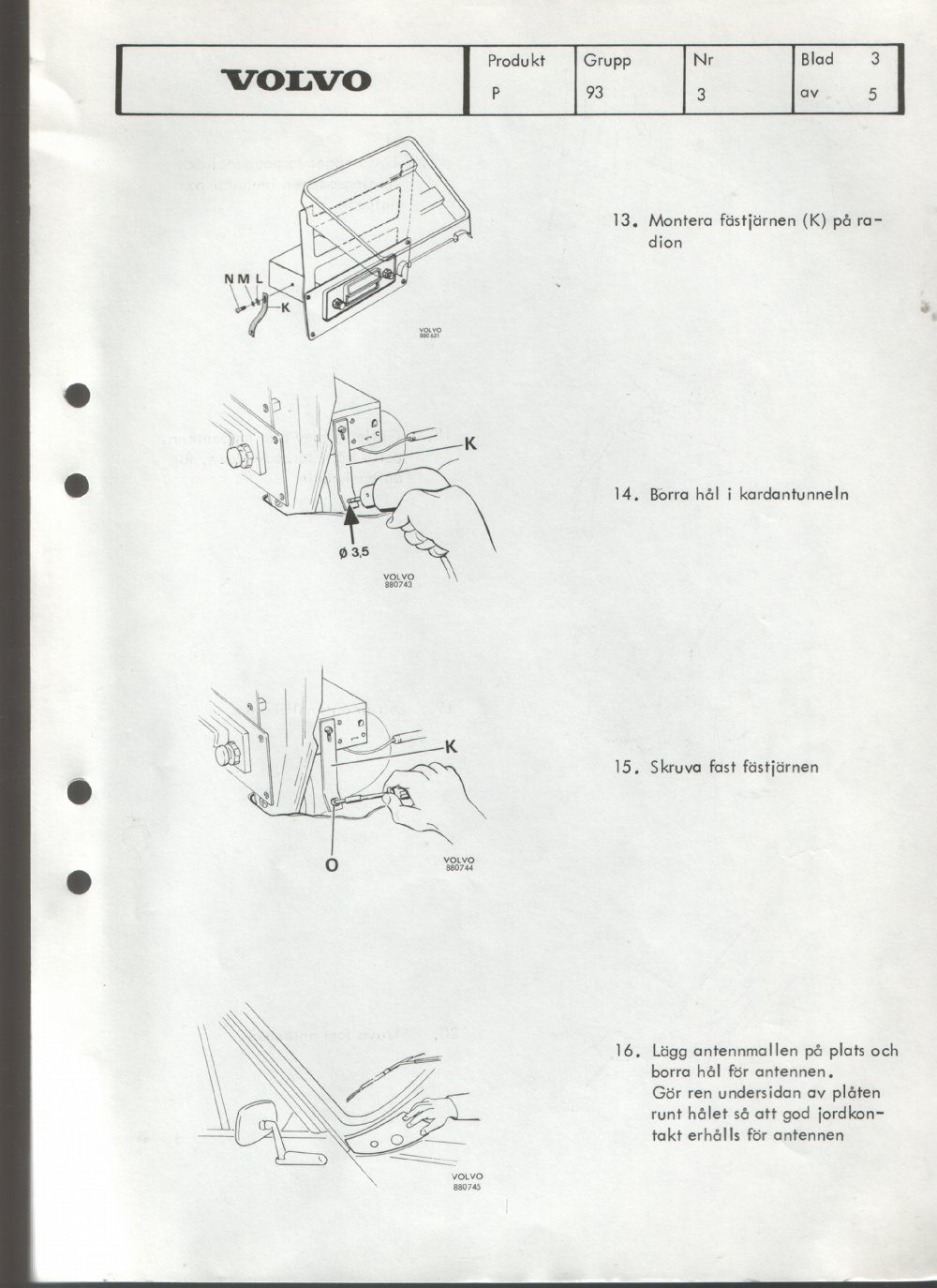 Verkstadsmeddelande/Work shop bulletins and Servicemeddelanden/Service bulletins for the following models: Volvo P1800, Volvo P1800S, Volvo P1800E, Volvo P1800ES, Volvo PV,Volvo PV 444, Volvo PV 544, Volvo Amazon, Volvo 120, Volvo 130, Volvo 220, Volvo 140 , Volvo 240, Volvo 164, Volvo 264 