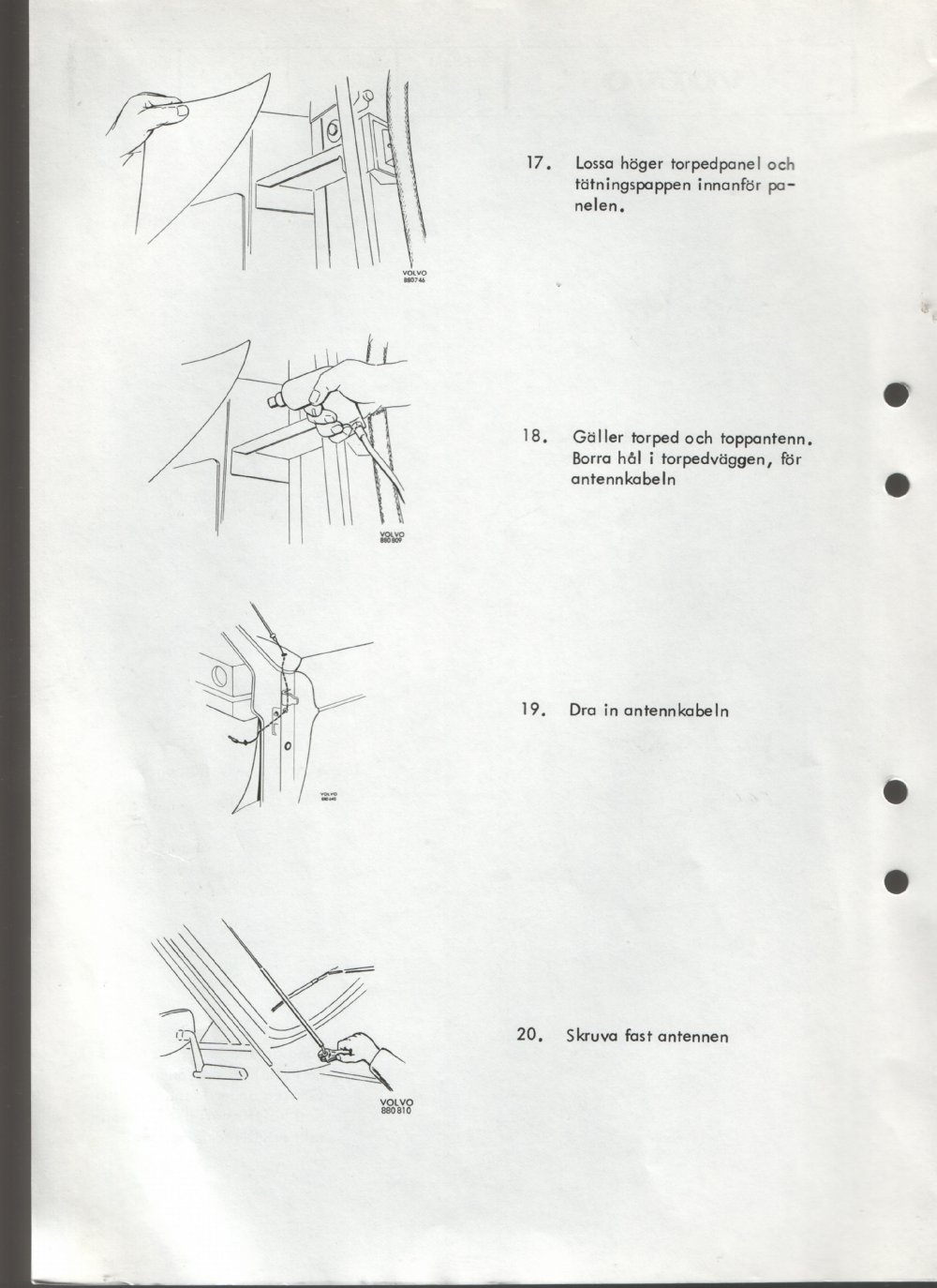 Verkstadsmeddelande/Work shop bulletins and Servicemeddelanden/Service bulletins for the following models: Volvo P1800, Volvo P1800S, Volvo P1800E, Volvo P1800ES, Volvo PV,Volvo PV 444, Volvo PV 544, Volvo Amazon, Volvo 120, Volvo 130, Volvo 220, Volvo 140 , Volvo 240, Volvo 164, Volvo 264 