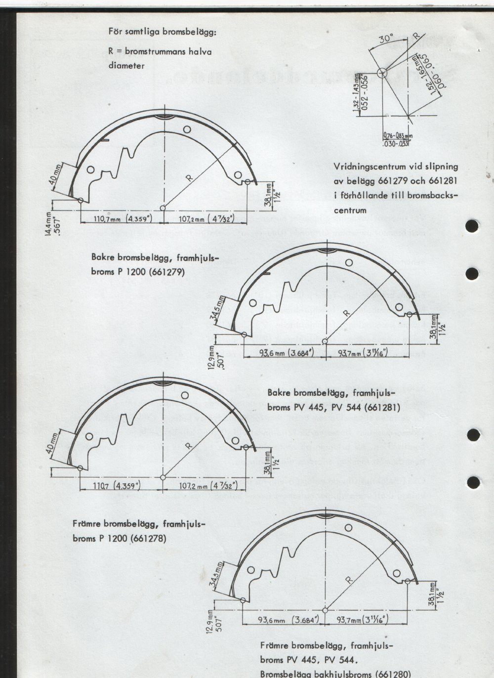 Verkstadsmeddelande/Work shop bulletins and Servicemeddelanden/Service bulletins for the following models: Volvo P1800, Volvo P1800S, Volvo P1800E, Volvo P1800ES, Volvo PV,Volvo PV 444, Volvo PV 544, Volvo Amazon, Volvo 120, Volvo 130, Volvo 220, Volvo 140 , Volvo 240, Volvo 164, Volvo 264 