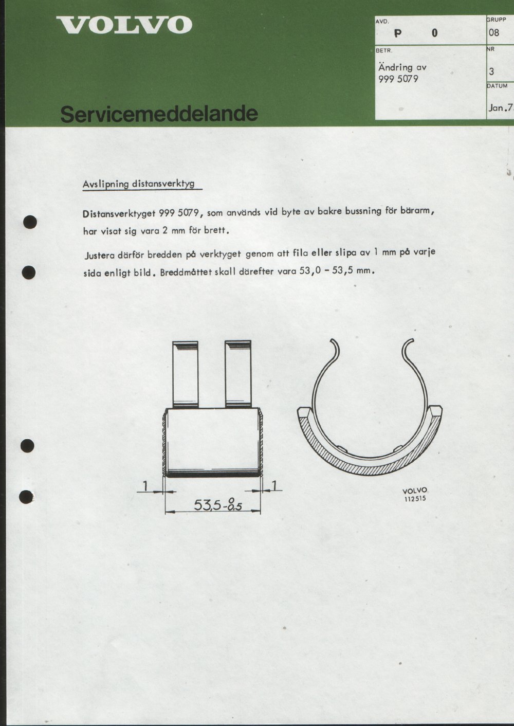 Verkstadsmeddelande/Work shop bulletins and Servicemeddelanden/Service bulletins for the following models: Volvo P1800, Volvo P1800S, Volvo P1800E, Volvo P1800ES, Volvo PV,Volvo PV 444, Volvo PV 544, Volvo Amazon, Volvo 120, Volvo 130, Volvo 220, Volvo 140 , Volvo 240, Volvo 164, Volvo 264 