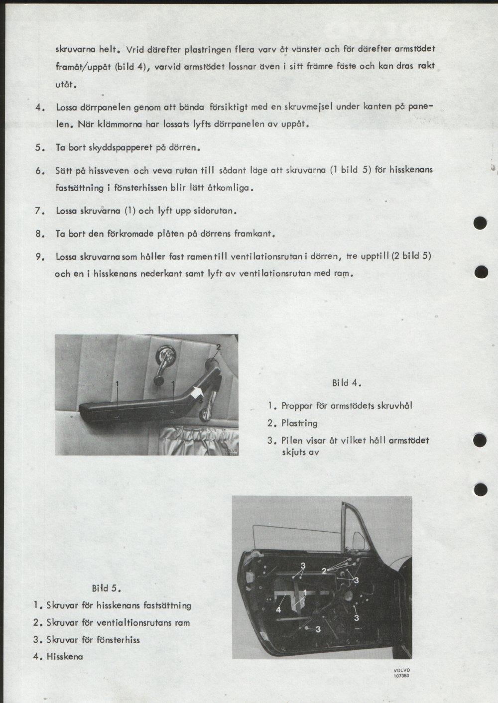 Verkstadsmeddelande/Work shop bulletins and Servicemeddelanden/Service bulletins for the following models: Volvo P1800, Volvo P1800S, Volvo P1800E, Volvo P1800ES, Volvo PV,Volvo PV 444, Volvo PV 544, Volvo Amazon, Volvo 120, Volvo 130, Volvo 220, Volvo 140 , Volvo 240, Volvo 164, Volvo 264 