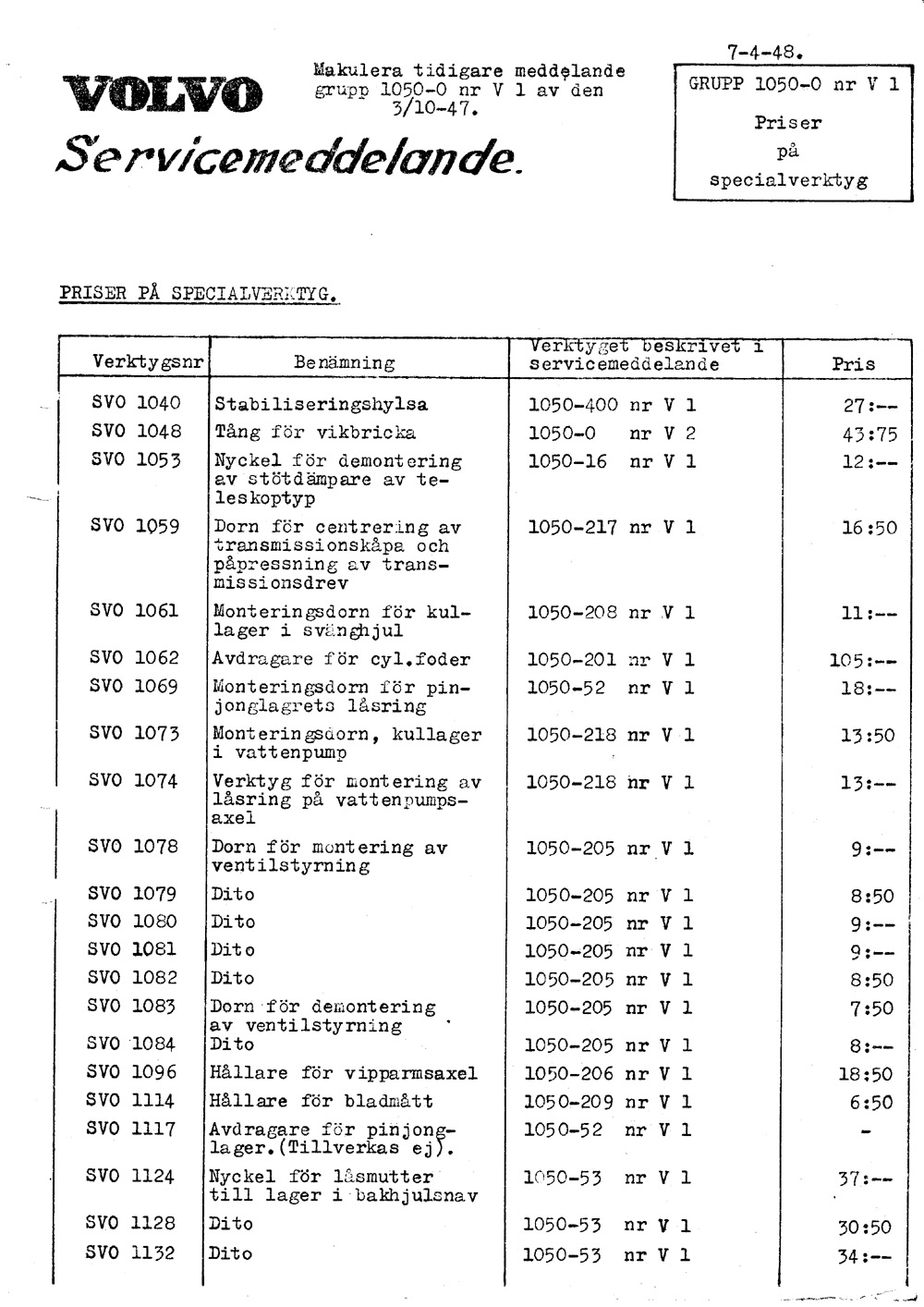 1050-0-V1 1948 April Priser pa specialverktyg