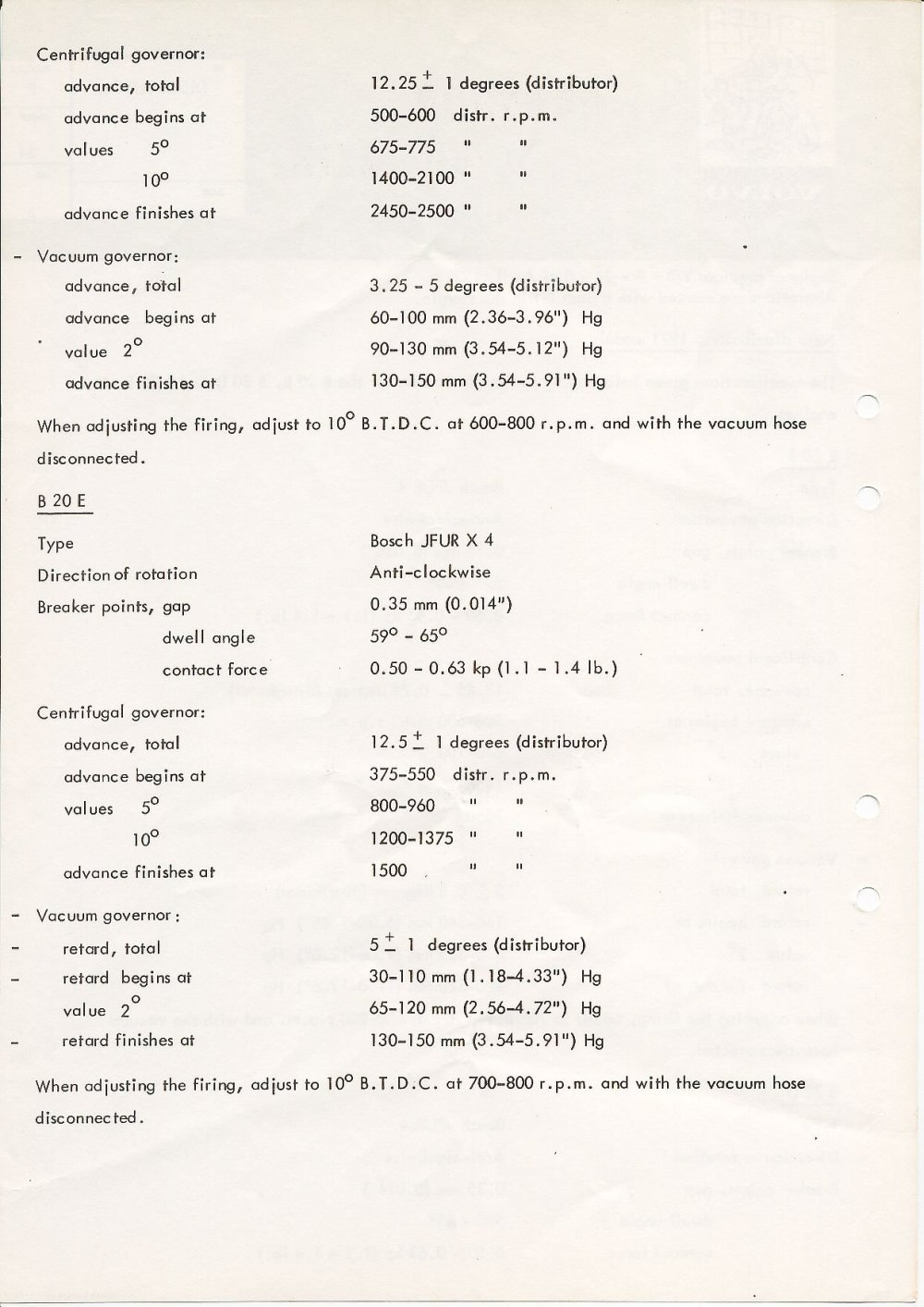 Verkstadsmeddelande/Work shop bulletins and Servicemeddelanden/Service bulletins for the following models: Volvo P1800, Volvo P1800S, Volvo P1800E, Volvo P1800ES, Volvo PV,Volvo PV 444, Volvo PV 544, Volvo Amazon, Volvo 120, Volvo 130, Volvo 220, Volvo 140 , Volvo 240, Volvo 164, Volvo 264 