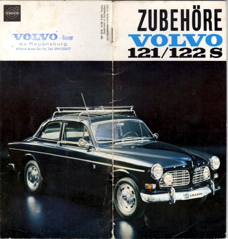 Volvo Amazon accessories