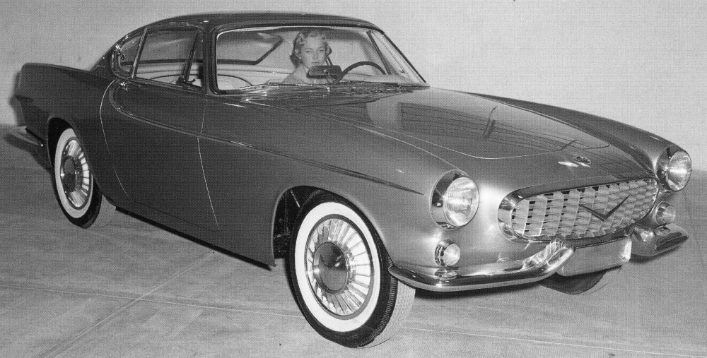 P958-X1 Frua prototype - Volvo 1800 register