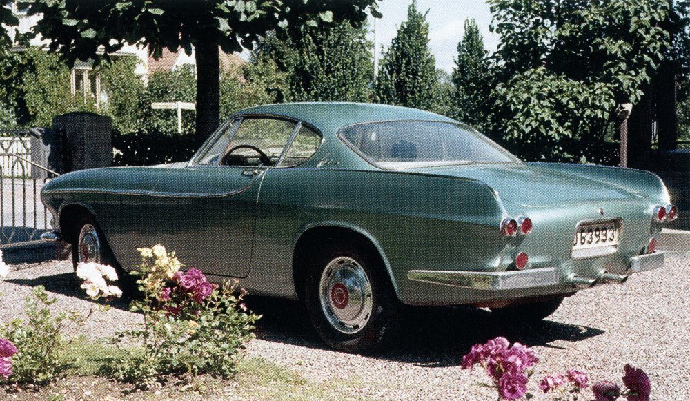 P958-X1 Frua prototype - Volvo 1800 register